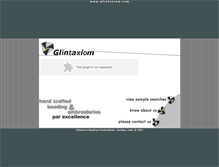 Tablet Screenshot of glintaxiom.com